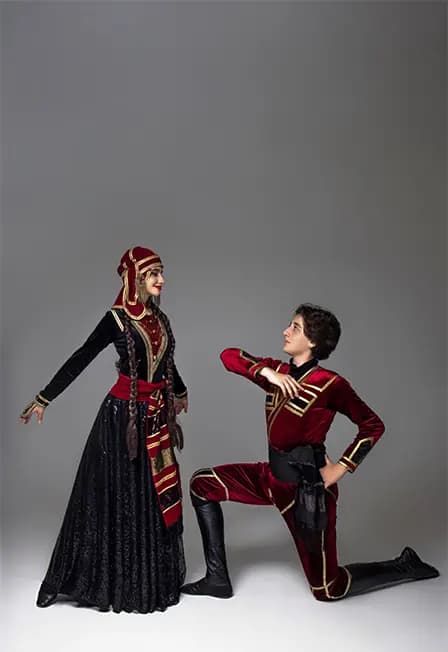 Имерети. Сольный концерт грузинского, образцового ансамбля танцев народов Кавказа