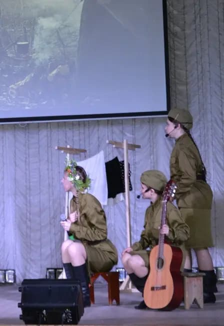 Победа в сердце каждого живёт. Театрализованный концерт