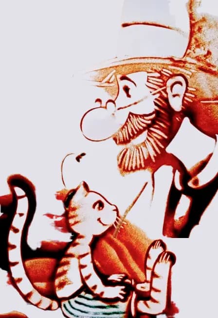 Музыкальная сказка с песочной анимацией «Петсон и Финдус» из цикла «Родительский день»