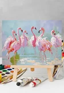 Розовый фламинго. Арт-вечеринка