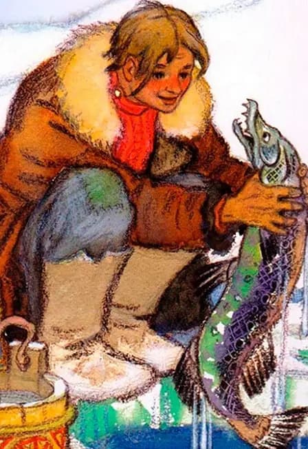 По щучьему велению. Музыкальная сказка для детей с песочной анимацией