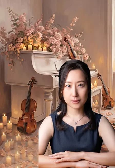Концерт 1000 свечей: Симфония весны - японская пианистка, 3 скрипки и альт