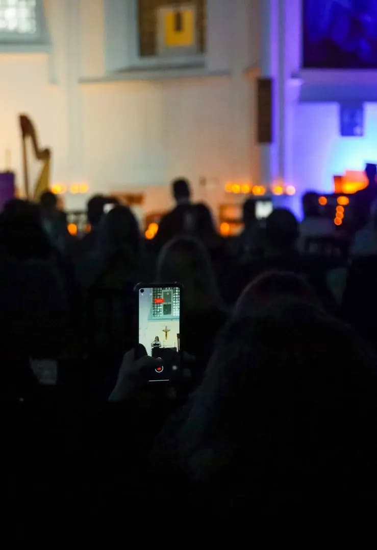 Готическая ночь. Орган, Арфа и Голос при свечах