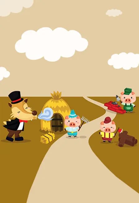 Три поросенка