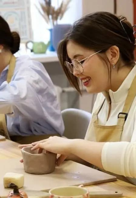 Гончарная мастерская "Колокол" - лепим пиалки для варенья