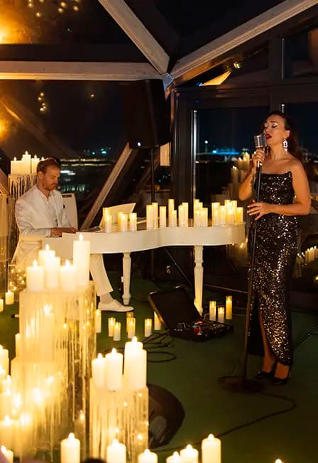 МАГИЯ СВЕЧЕЙ. «ELLA FITZGERALD. Джаз на крыше»