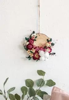 Панно с сухоцветами: Мастер-класс