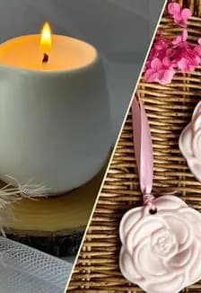 Массажная свеча и арома саше: Комбо мастер-класс