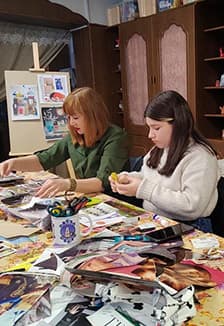 Волшебство далёких планет: коллаж ко Дню космонавтики. Мастер-класс