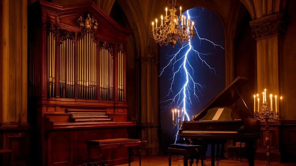 Рок-хиты на органе и клавесине при свечах. Богемный Петербург