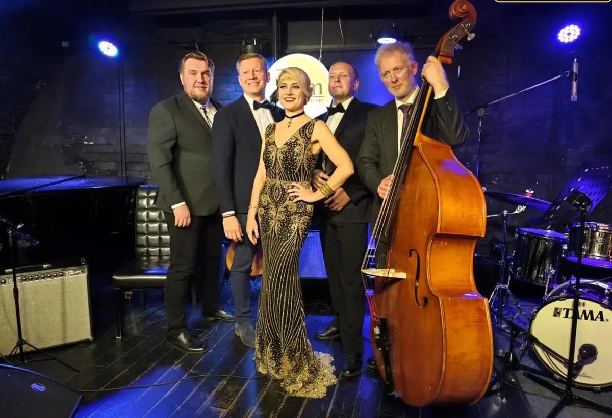 Премьера: Надея и её Джентльмены с новой программой «Джаз в кино»