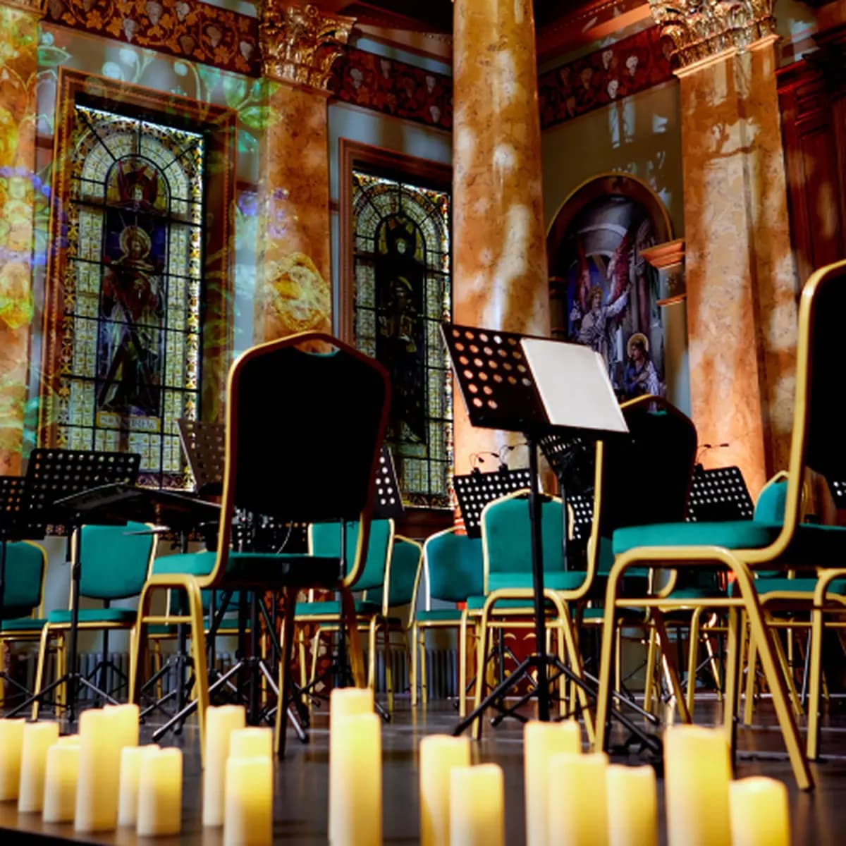 Джазовый бриз при свечах