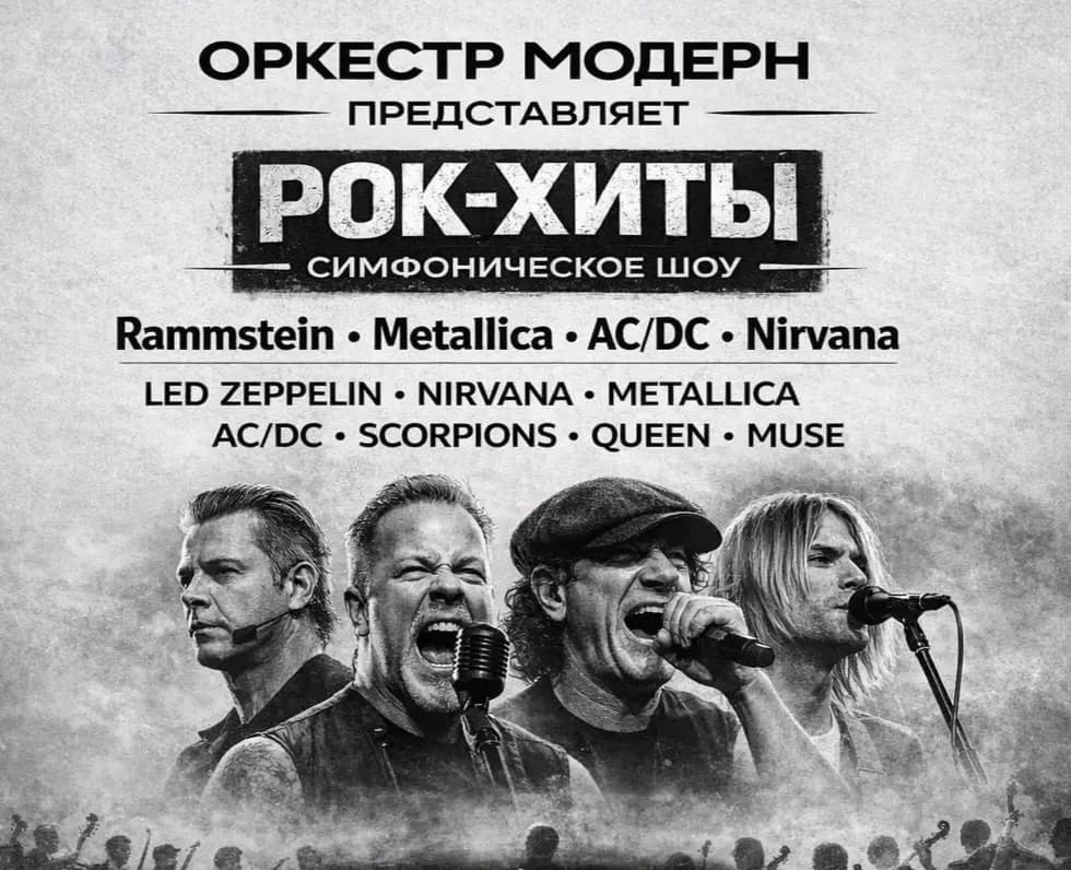 Оркестр «Модерн». Рок-хиты Vol. 2 - симфоническое шоу