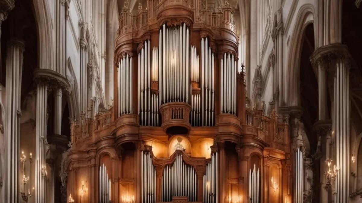 Дудук и орган при свечах. Две стихии