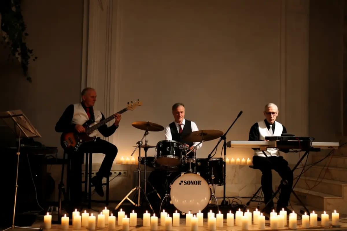 Мелодии советской и зарубежной эстрады при свечах и в ритмах джаза