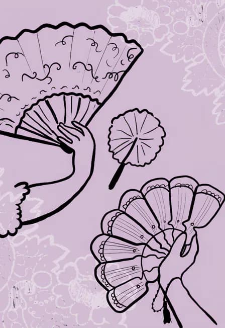 «Языком веера». Серия мастер-классов по оформлению вееров