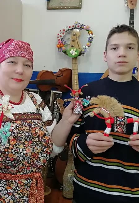 Живые традиции: кукольный годовой хоровод. Мастер-класс