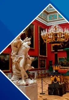 Обзорная автобусная экскурсия по Петербургу + Эрмитаж