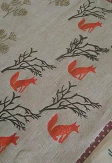 Набойка по ткани. Мастер класс