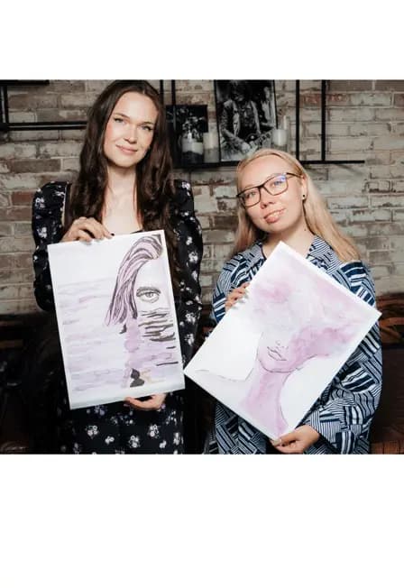 Арт-вечеринка Artvibes. Рисуем вином с видом на Исакий