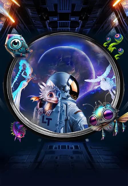 Лунозавр в Космосе