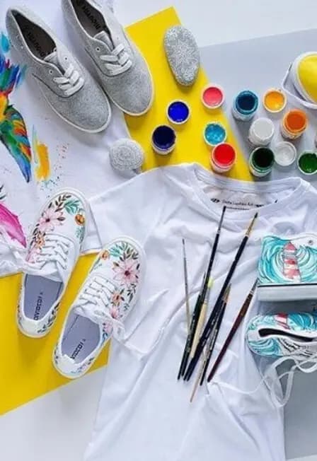 Мастер-класс по росписи ткани