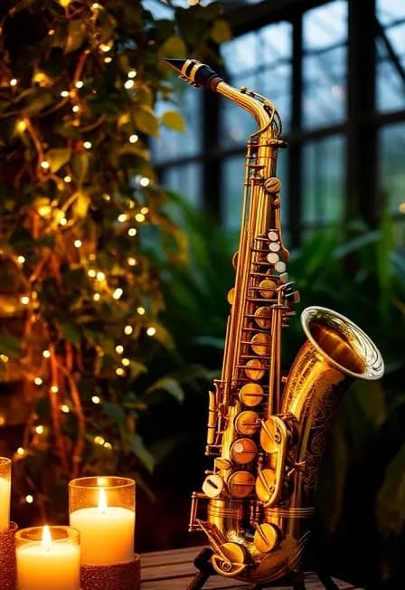 РОМАНТИЧЕСКИЙ ДЖАЗ В ОРАНЖЕРЕЕ ПРИ СВЕЧАХ