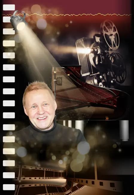 Мировые кинохиты на рояле в стиле Джаз. Концерт импровизаций. Кино вечеринка с фуршетом. Ретро викторина и призы! Музей ностальгии во дворце на Невском
