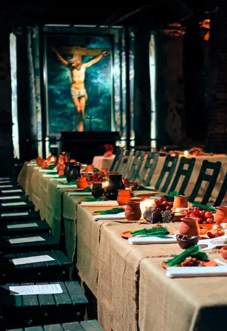Иммерсивный ужин «Тайная вечеря»