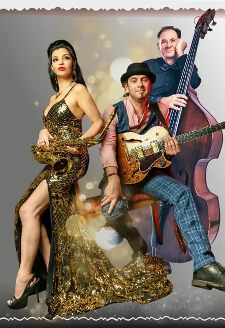 JAZZ PARIS во дворце на Невском — трио Лады Поповой. Хиты Франции в стиле Джаз: ретро вечеринка с фуршетом в Музее ностальгии