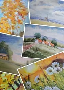 Акварельное вдохновение: Мастер-класс