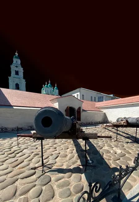 Входной билет на выставку "Открытие выстрела" (Пороховой погреб)