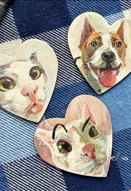 Тепло твоих рук. Авторский магнит