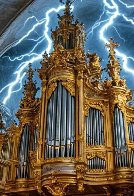 РОК-ХИТЫ НА ОРГАНЕ ПРИ СВЕЧАХ