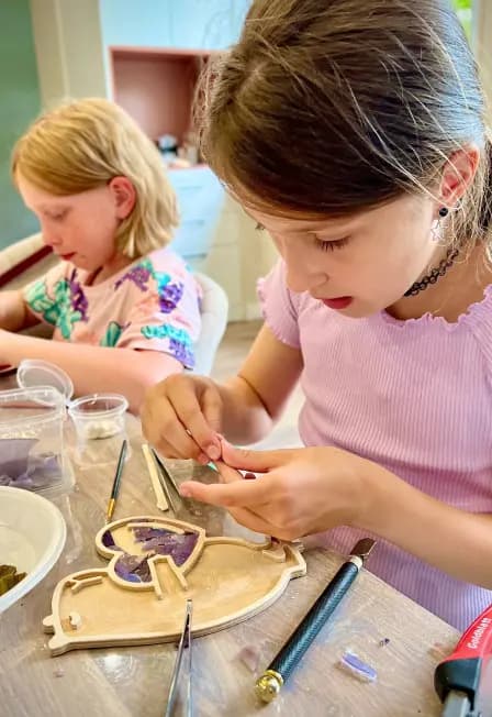 Мозаика из безопасной смальты для детей. Мастер-класс