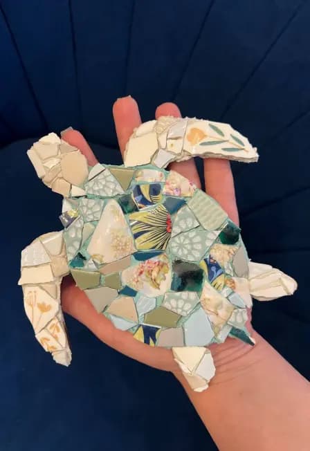 Мозаика в технике Тренкадис. Мастер-класс