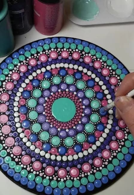 Магия точки: шедевры точечной росписи. Мастер-класс