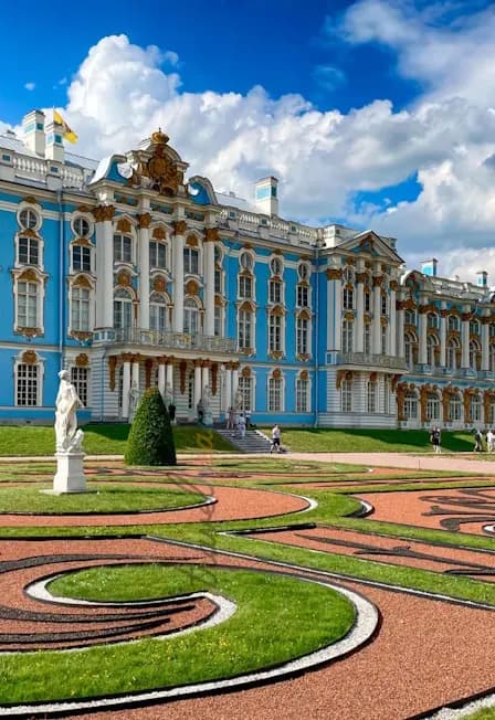 Пушкин. Екатерининский дворец, Янтарная комната