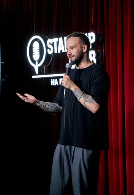 Чёрный Stand Up ТОПовых комиков Спб и Мск