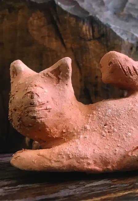 Кот Мурлыка: Музейное занятие по лепке