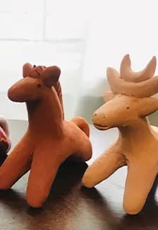 Глиняная игрушка. Музейное занятие по лепке