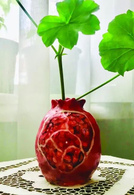 Музейное занятие по лепке. Гранат