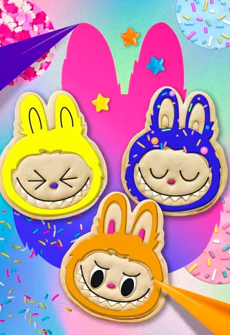 Кулинарный мастер-класс "Роспись печенья Лабубу"