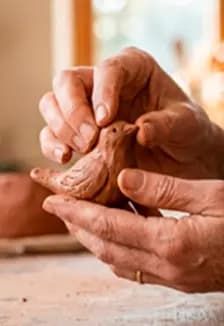 Весенняя птичка: керамический образ. Мастер-класс