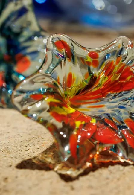 Мастер-класс в стеклодувной мастерской