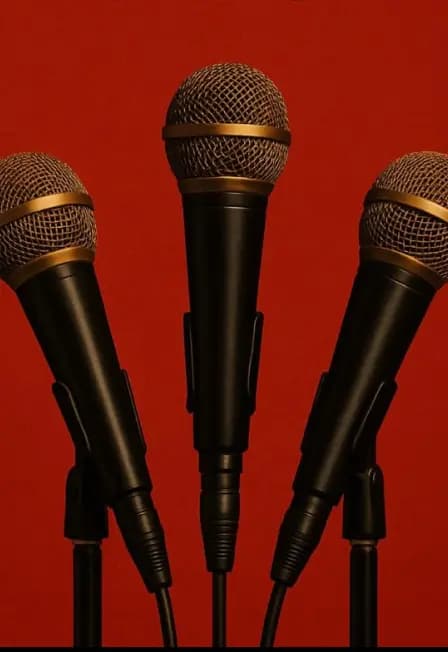 Три микрофона
