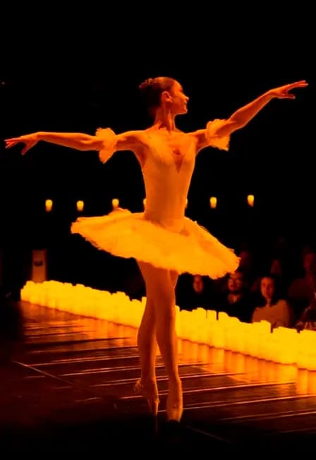 Балет и фортепиано при свечах | «Шопениана»