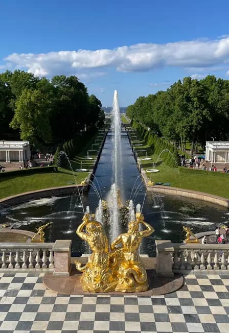 Великолепный Петергоф: Большой дворец, Малый дворец, парк, фонтаны