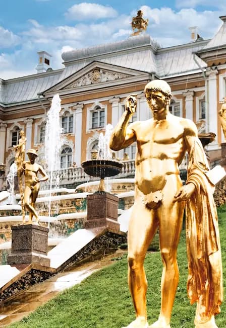 Петергоф за один день: дворец, Нижний парк и фонтаны без очередей. Все билеты включены