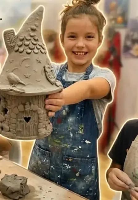 Сказочный Замок. Мастер-класс по лепке